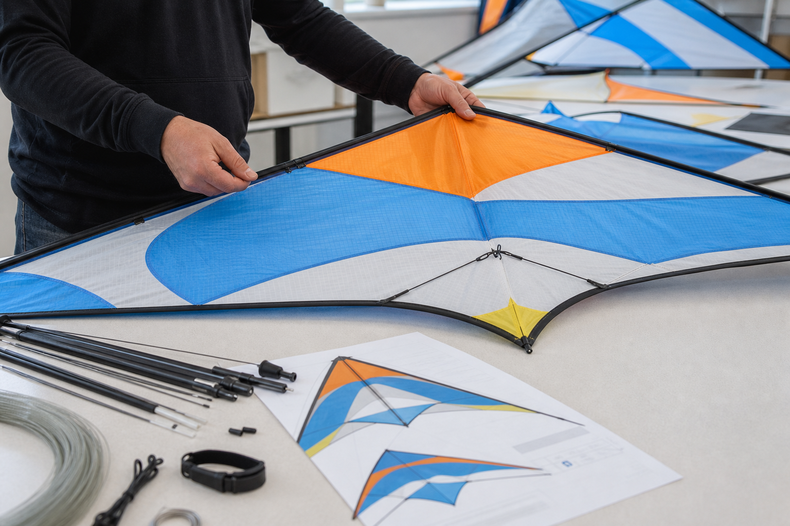 custom kite manufacturing and OEM production